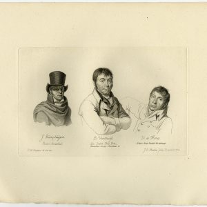 Oude Prent-PORTRET-KAMPHUIJSEN-VERSTEEGH-DE FLINES-1814-Caspari-Marcus-1834