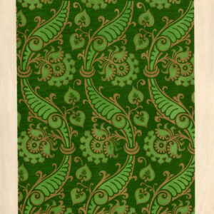 Antieke prent-DESIGN-MIDDLE LEEFTIJDEN-ORNAMENTEN-MUSTERZEICHNER-PLAAT X-Bock-1860