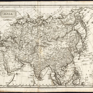 Antieke Kaart Azië Kelly 1830