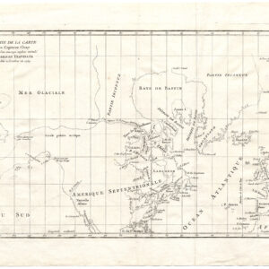 Antieke Kaart Noord-Amerika Europa Canada Verenigde Staten Diderot 1770