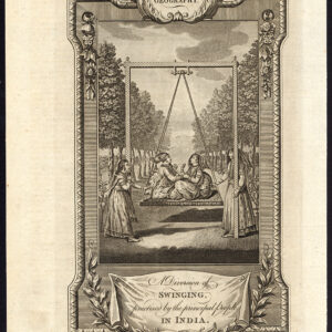 Antieke prent-SWING-FOLKLORE-CUSTOM-INDIA-Walker-Wale-1782