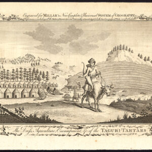 Antieke prent-TAGURI TARTAARS-CRIMEA-RUSLAND-LANDBOUW-Rennoldson-1782