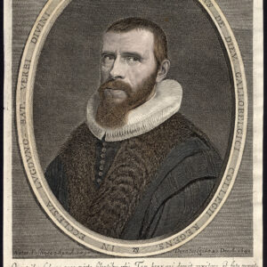 Antieke prent-LUDOVICUS-LOUIS DE DIEU-PROTESTANT-Suijderhoef-Dubordieu-1650