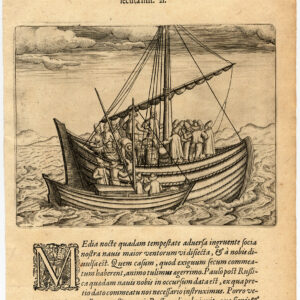 Antieke prent-NEDERLANDSE ARCTIC VOYAGE-WILLEM BARENTSZ-De Bry-Van Linschoten-1601