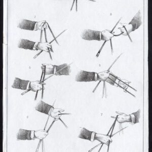 Antieke prent-PAARD TACK-REINS-Journal des Haras-1850