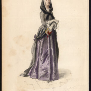 Antieke print-NICOLAS BOILEAU DESPREAUX-KARAKTER-PLAAT 7-Lallemand-Bayard-1873