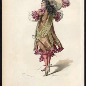 Antieke Print-NICOLAS BOILEAU DESPREAUX-VISCOUNT-PLAAT 11-Follet-Bayard-1873