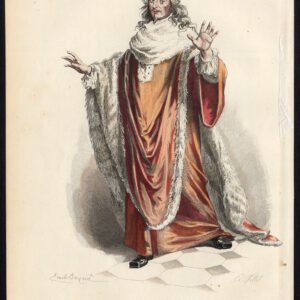 Antieke print-NICOLAS BOILEAU DESPREAUX-KARDINAAL-PLAAT 19-Follet-Bayard-1873