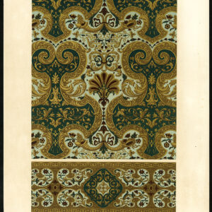 Antieke prent-DESIGN-ORNAMENT-17E EEUW-LXXV-Racinet-ca. 1870