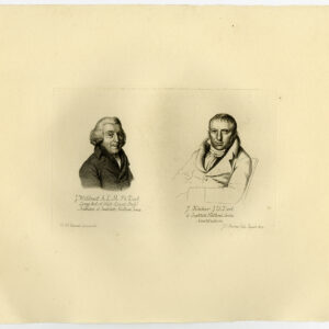 Antieke prent-PORTRET-WILLMET-JOHANNES KINKER-LAWYER-1808-Caspari-Marcus-1834