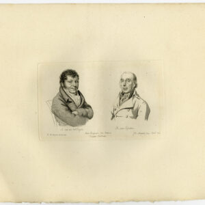 Oude Prent-PORTRET-VAN DER WILLIGEN-VAN EIJNDEN-1815-Caspari-Marcus-1834