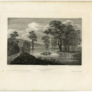 Antieke prent-ALBANY-NEW YORK-USA-Meyer-Daumerlang-Wall-1832