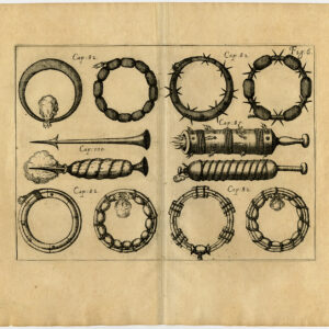 Antieke prent-SIEGE WAPEN-EXPLOSIEVE-BOMB-pl. 6-Ruscelli-Piëmont-1620