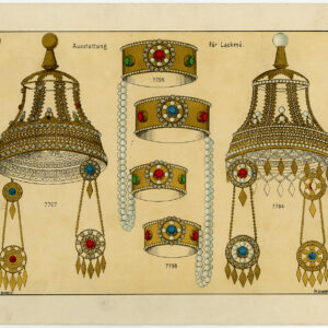 Antieke prent-LAKME-OPERA-SIERADEN-PLAAT 41-Anoniem-c. 1890