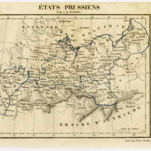 Antieke prent-DUITSLAND-POLEN-PRUSLAND-Perrot-Tardieu-c. 1800