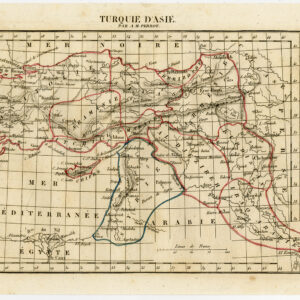 Antieke prent-TURKIJE-AZIË-KLEURIG-Perrot-Tardieu-c. 1800