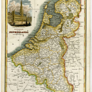 Antieke prent-NEDERLAND-HOLLAND-BELGIË-BRUSSEL-Gray & Son-1839