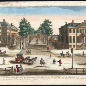 Antieke Optische Prent-VOORHOUT-DEN HAAG-NEDERLAND-DEN HAAG-Beauvais-1770